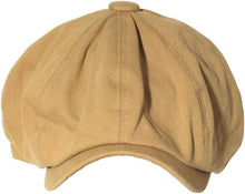 Load image into Gallery viewer, Men&#39;s Vintage Style Khaki Gatsby Newsboy Hat