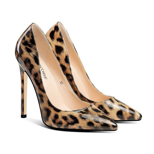 Cheetah High Heel Pointy Heel Pumps