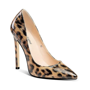 Cheetah High Heel Pointy Heel Pumps