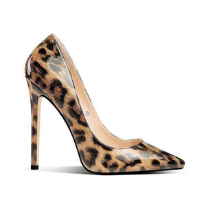 Cheetah High Heel Pointy Heel Pumps