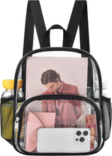 Load image into Gallery viewer, Back To School White Clear Backpack