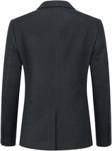 Load image into Gallery viewer, Men&#39;s Black Casual Long Sleeve Work Pocketed Blazer