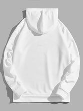 Load image into Gallery viewer, Men&#39;s White Graphic Printed Long Sleeve Hoodie