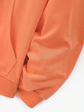 Load image into Gallery viewer, Men&#39;s Orange Free Graphic Printed Long Sleeve Hoodie