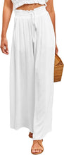 Load image into Gallery viewer, Ready For Vacay White High Waist Long Pants