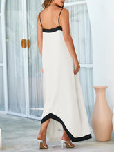 Load image into Gallery viewer, French Riveria White Sleeveless Flowing Maxi Dress