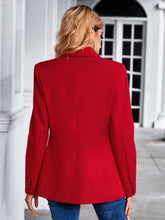 Load image into Gallery viewer, Fashionable Red Long Sleeve Professional Blazer