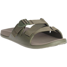 Load image into Gallery viewer, Olive Green Men&#39;s Summer Strap Open Toe Sandals