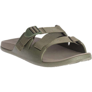 Olive Green Men's Summer Strap Open Toe Sandals
