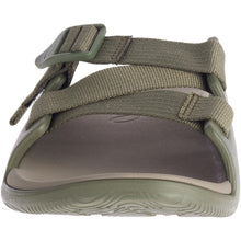 Load image into Gallery viewer, Olive Green Men&#39;s Summer Strap Open Toe Sandals