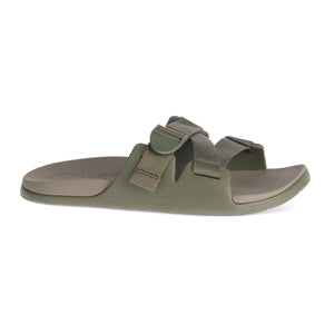 Olive Green Men's Summer Strap Open Toe Sandals