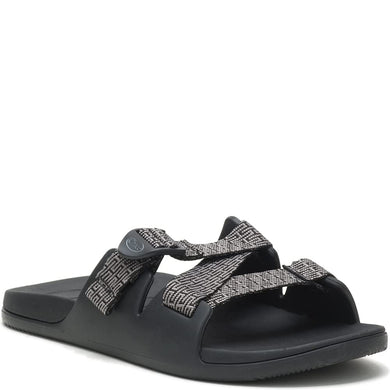 Black & Grey Men's Summer Strap Open Toe Sandals