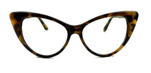 Load image into Gallery viewer, Vintage Inspired White Cateye Clear Eyeglass Frames
