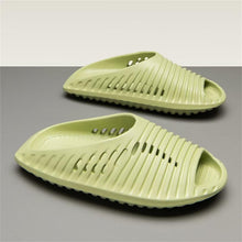 Load image into Gallery viewer, Green Men&#39;s Modern Beach Summer Slide Sandals