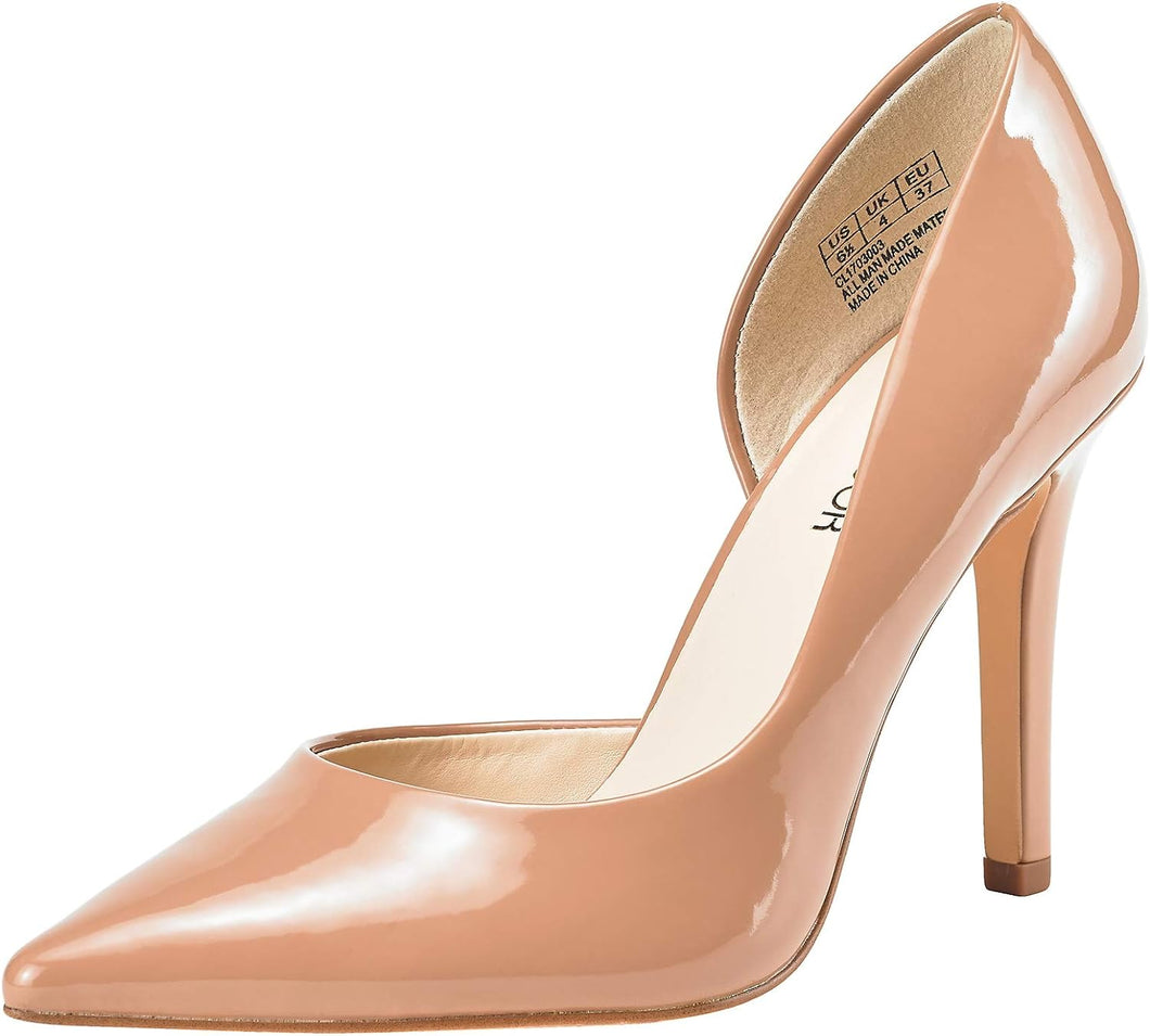 Nude Classic 4 Inch Stiletto Fashion Heel Pumps