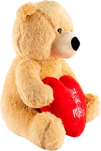 Valentines Day Love You More 12 Inch Plush Teddy Bear