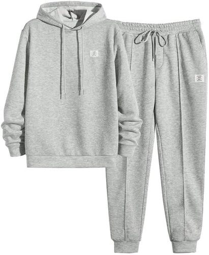 Men's Casual Style Hoodie & Pants Sweatsuit Set