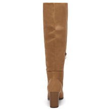 Load image into Gallery viewer, Khaki Fashionable Chunky Block Knee High Boots