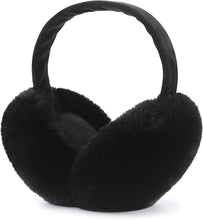 Load image into Gallery viewer, Grey Faux Fur Winter Style Ear Muffs