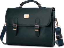 Load image into Gallery viewer, Business Casual Merlot Stripe Shoulder Strap Messenger Style Laptop Bag