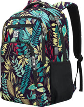 Load image into Gallery viewer, Durable Purple Multi Use Laptop USB Backpack