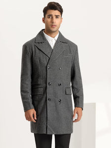 Houndstooth peacoat outlet mens