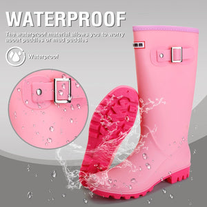 Water Resistant Green Stylish Rain Boots Water Shoes