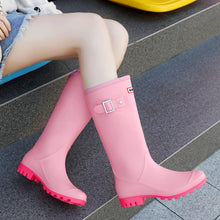 Load image into Gallery viewer, Water Resistant Pink Stylish Rain Boots Water Shoes