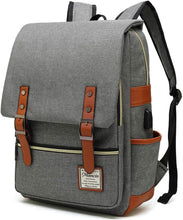 Load image into Gallery viewer, Waterproof Blue Shoulder Daypack Laptop Backpack