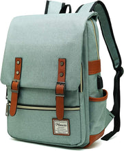 Load image into Gallery viewer, Waterproof Blue Shoulder Daypack Laptop Backpack