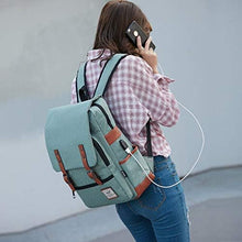 Load image into Gallery viewer, Waterproof Blue Shoulder Daypack Laptop Backpack