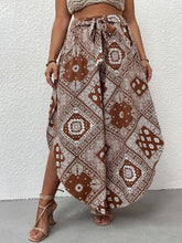 Load image into Gallery viewer, Plus Size Boho Scarf Printed High Waist Loose Fit Pants