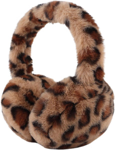 Yellow Foldable Faux Fur Winter Style Ear Muffs