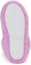 Load image into Gallery viewer, Winter Lavender Pink Fuzzy Pom Pom Bootie Slippers