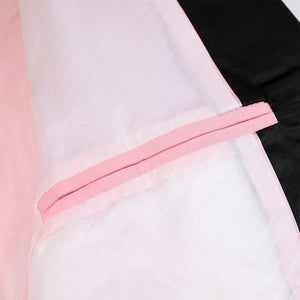 Pink  Men's Sequin Costume Performance Blazer