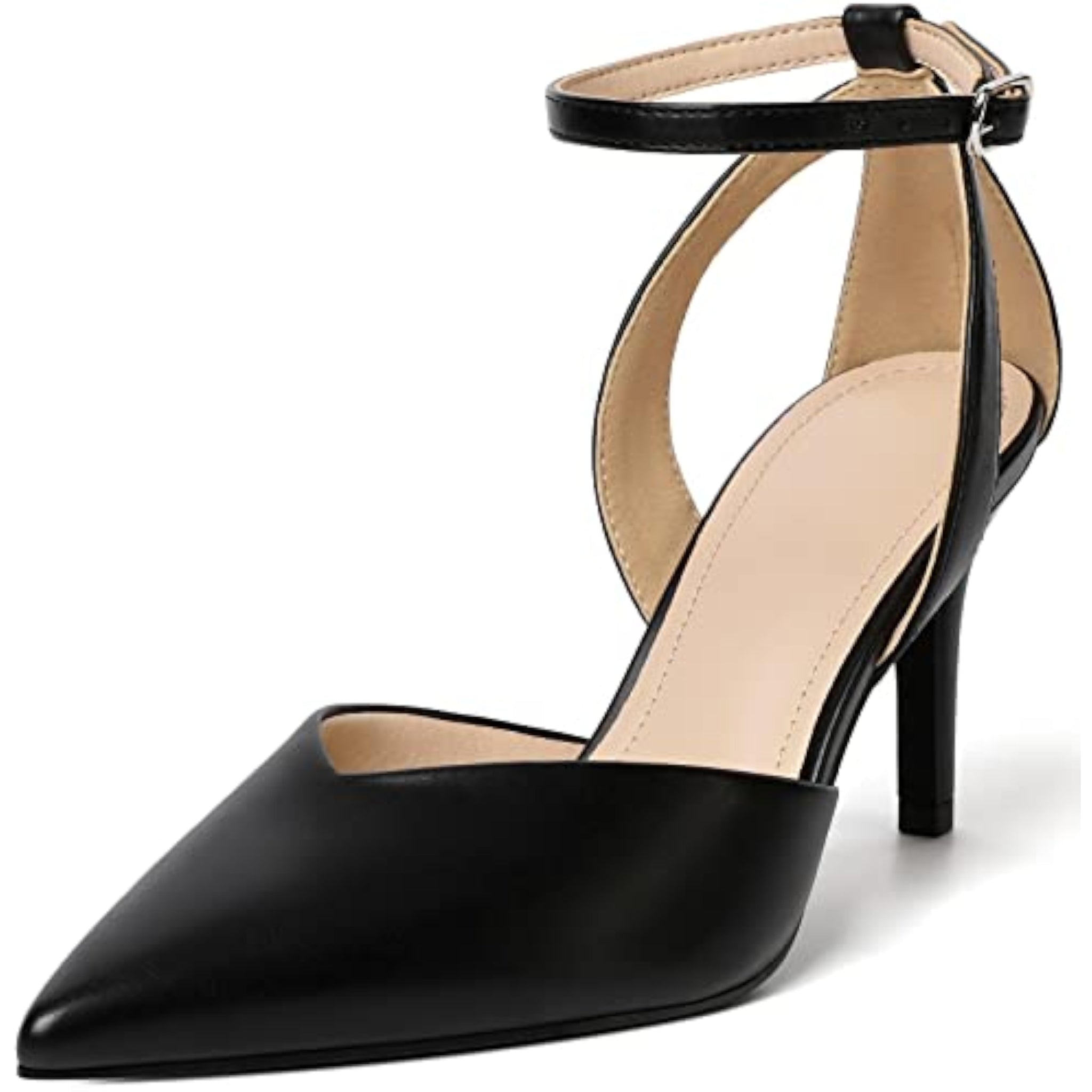 Simple Satin Evening Heels | Pointy toe heels, Heels, Evening heels