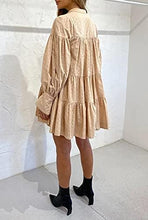 Load image into Gallery viewer, Victorian Style Coral Lace Long Sleeve Dress