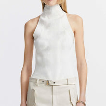 Load image into Gallery viewer, Modern Chic Pink Cut Out Sleeeless Knit Top