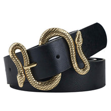 Load image into Gallery viewer, Fashion Leather Snake Belt