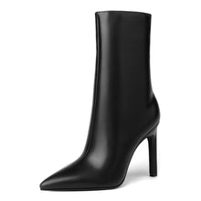 Load image into Gallery viewer, Super Gorgeous Faux Leather Ankle Boots