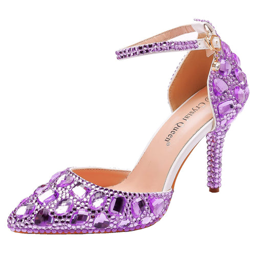 Crystal Rhinestone Formal Dress Heels