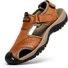 Load image into Gallery viewer, Men&#39;s Sporty Black Beach Hiking Sandals