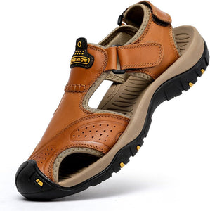 Men's Sporty Black Beach Hiking Sandals