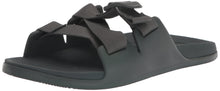 Load image into Gallery viewer, Charcoal Black Men&#39;s Summer Strap Open Toe Sandals