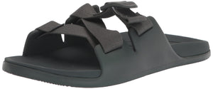 Charcoal Black Men's Summer Strap Open Toe Sandals