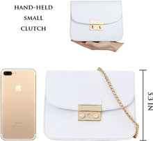 Load image into Gallery viewer, Chic Black Crossbody Evening Clutch Style Chain Mini Purse