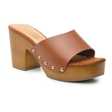 Load image into Gallery viewer, Stylish Wood Boho Style Platform Sandals