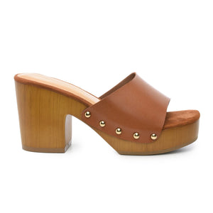 Stylish Wood Boho Style Platform Sandals