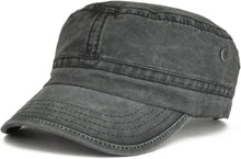 Load image into Gallery viewer, Men&#39;s Army Vintage Medium Blue Denim Cadet Style Military Hat