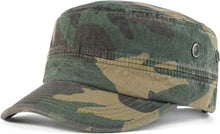 Load image into Gallery viewer, Men&#39;s Army Vintage Black Denim Cadet Style Military Hat